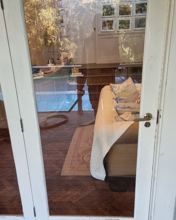 Before - mirror install