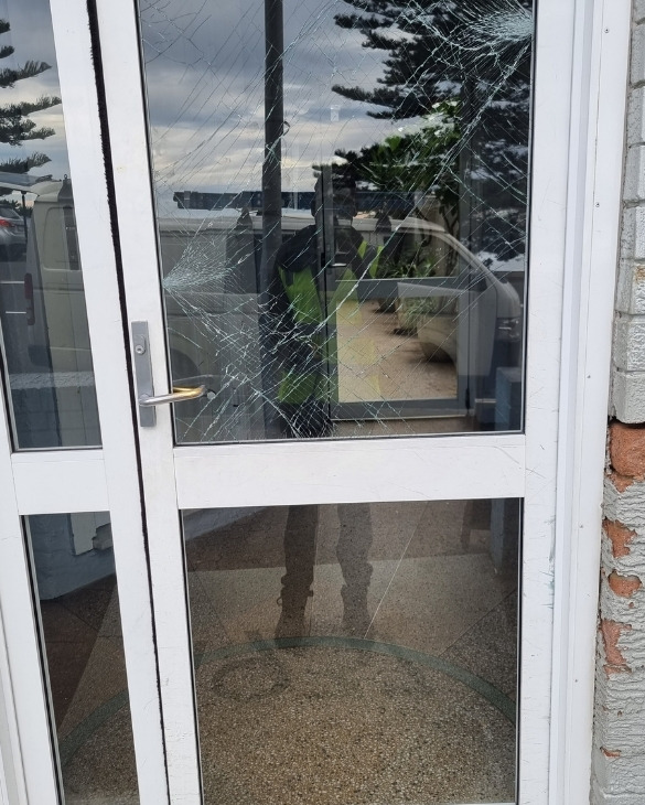 After - glass replacement